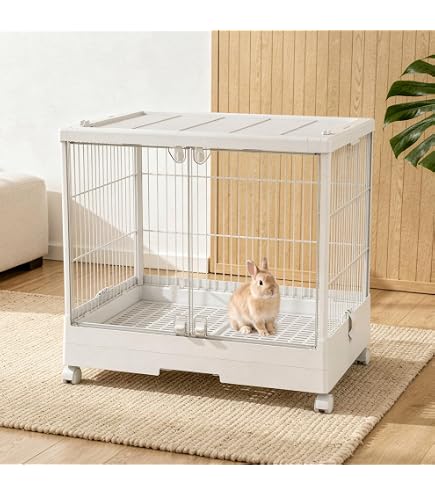 Amazon.co.jp: ミニマルランド うさぎのカンタンおそうじケージ